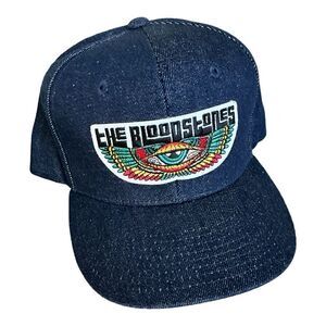 NWT Decky One Size Snapback Denim Hat The Bloodstones